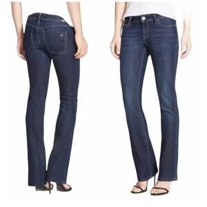 DL1961 Women’s Size 29 Cindy Petite Slim Bootcut Premium Denim Blue Jeans Swell